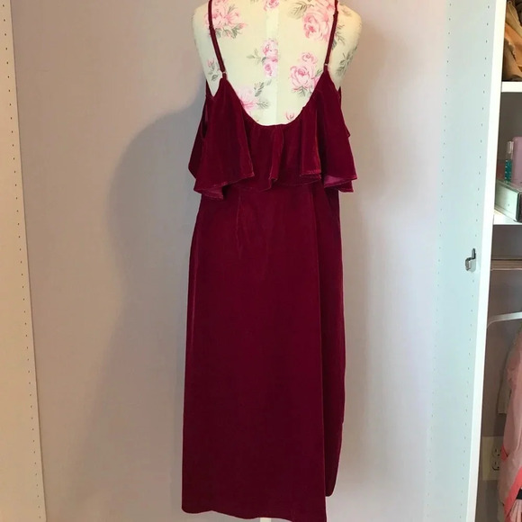 Plenty by Tracy Reese red holiday dress size Medium - Picture 6 of 8